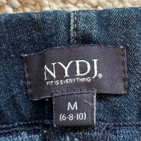 NYDJ women's skinny ankle pull-on jeans Size M NWOT - Picture 7 of 8
